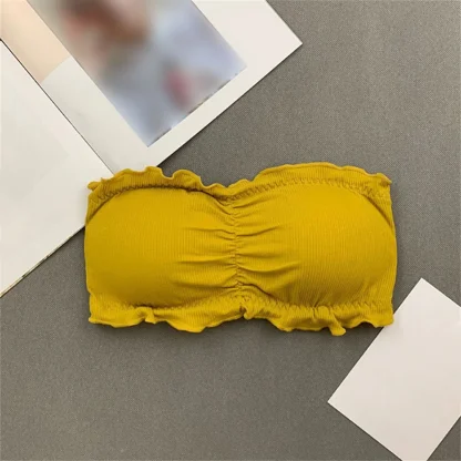 Solid Color Strapless Bras - Image 5