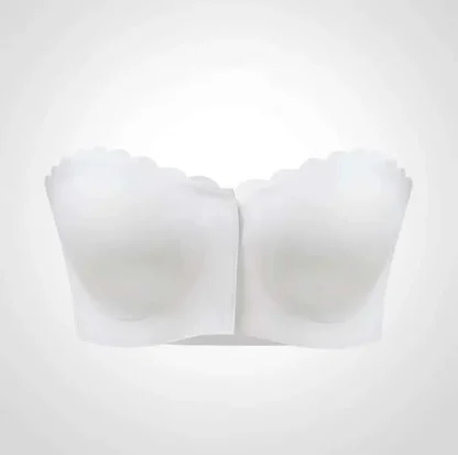 Scalloped Neckline Strapless Bras - Image 6