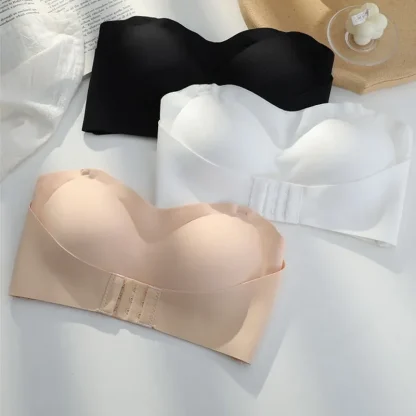 Wireless Non Slip Strapless Bra - Image 8