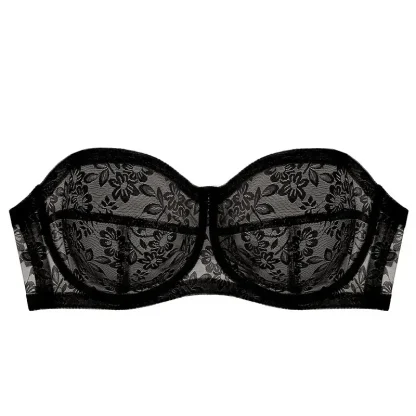 Ultra Thin Lace Strapless Bra - Image 6