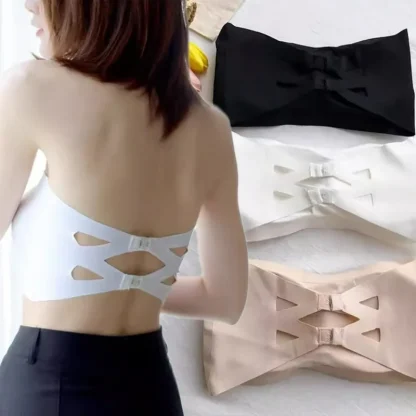 Criss Cross Back Strapless Bras - Image 7