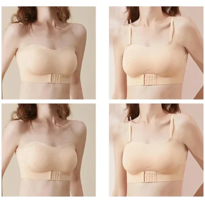 Wireless Non Slip Strapless Bra - Image 11