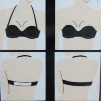 Push Up Solid Strapless Bra - Image 6