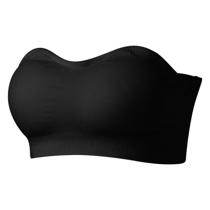 Full Support Solid Strapless Bra - Image 5