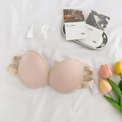 Wireless Push Up Strapless Bra - Image 10