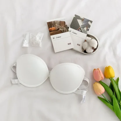 Wireless Push Up Strapless Bra - Image 12