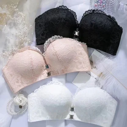 Front Closure Strapless Bra - Image 2