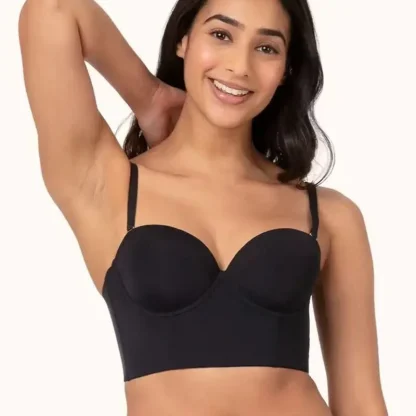 Non-slip Low Back Strapless Bra - Image 4