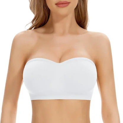 Full Support Solid Strapless Bra