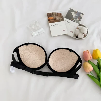 Wireless Push Up Strapless Bra - Image 15