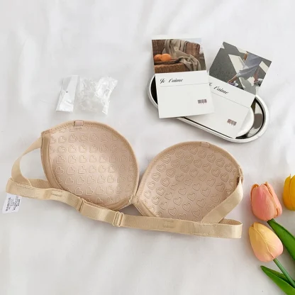 Wireless Push Up Strapless Bra - Image 11