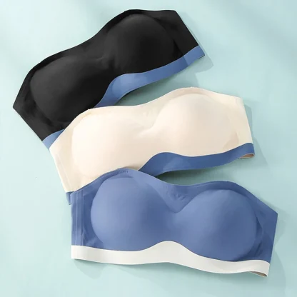 Breathable Seamless Strapless Bra - Image 2