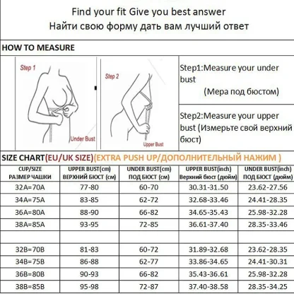 Adjustable Front Strapless Bras - Image 7