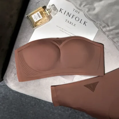 Seamless Non-slip Strapless Bra - Image 6