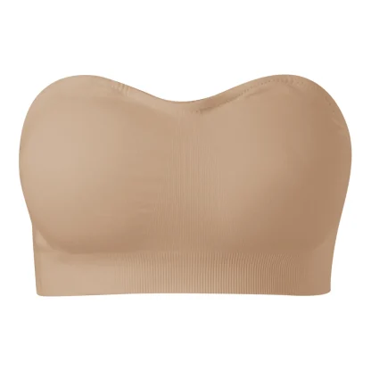Full Support Solid Strapless Bra - Image 3
