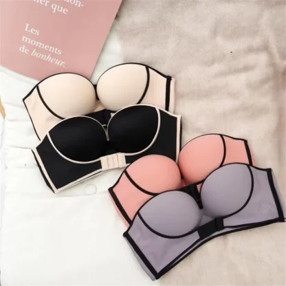 Adjustable Front Strapless Bras