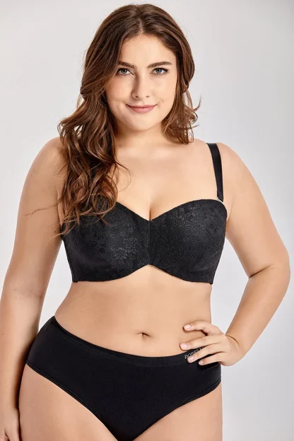 Plus Size Minimizer Strapless Bra - Image 3