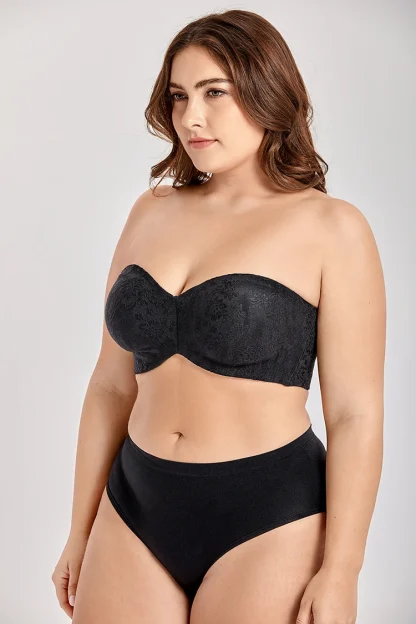 Plus Size Minimizer Strapless Bra - Image 2