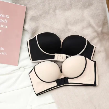 Push Up Front Hook Strapless Bra - Image 8
