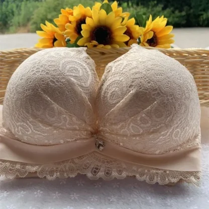 Extra Thick Lace Strapless Bra