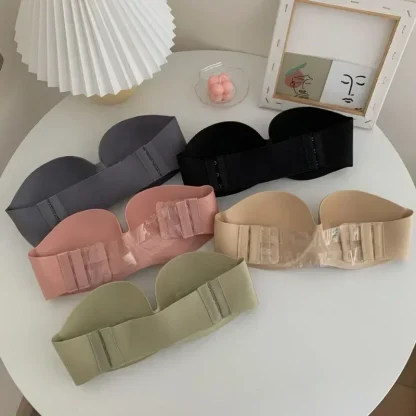 Invisible Back Strap Strapless Bra - Image 3