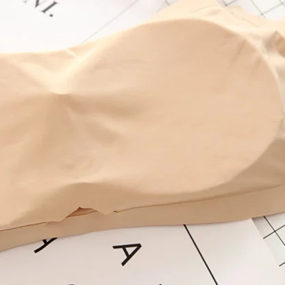 Solid Color Seamless Strapless Bra - Image 11