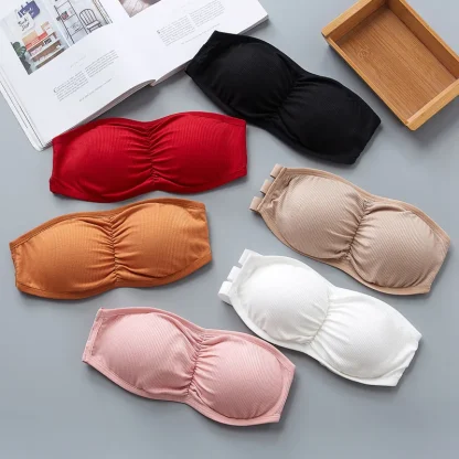 Removable Pads Strapless Bras - Image 5