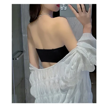 Seamless Comfy Solid Strapless Bra - Image 4