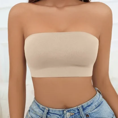 Seamless Unlined Strapless Bra