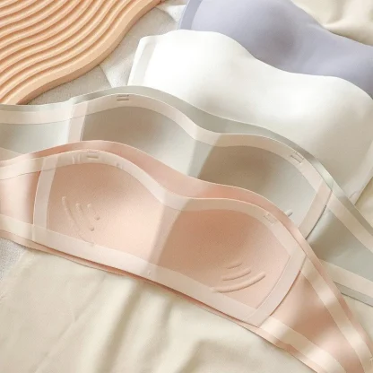 Wireless Seamless Strapless Bra - Image 4