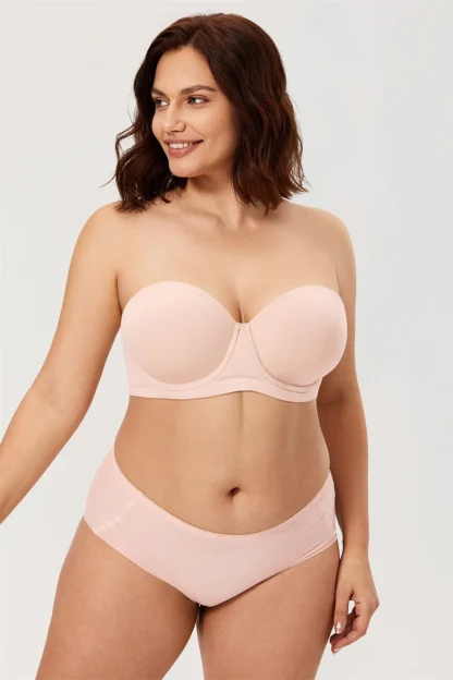 Full Coverage Strapless Bra - Image 4