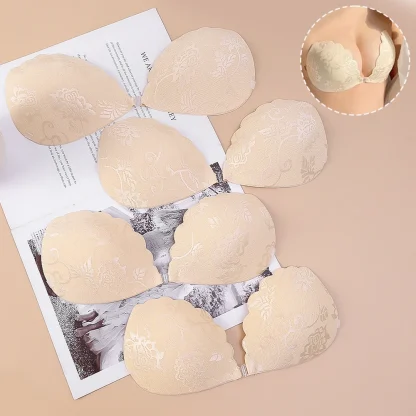 Lace Push Up Strapless Bra - Image 6