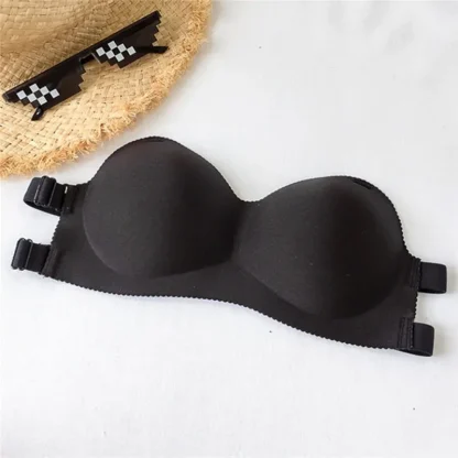 Criss Cross Back Strapless Bra