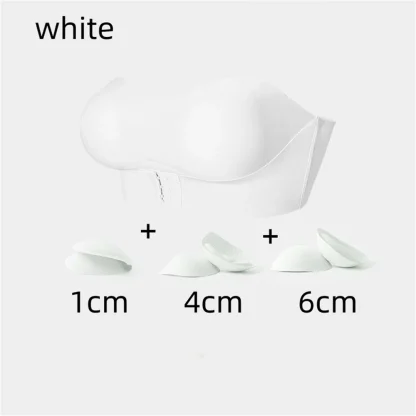 Seamless Comfy Solid Strapless Bra - Image 5