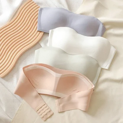Wireless Seamless Strapless Bra - Image 2