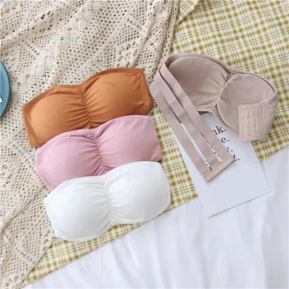 Removable Pads Strapless Bras - Image 9