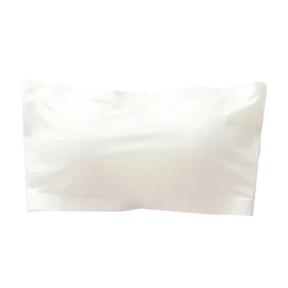 Solid Color Seamless Strapless Bra - Image 3