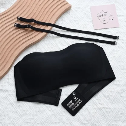 Wireless Seamless Strapless Bra - Image 6