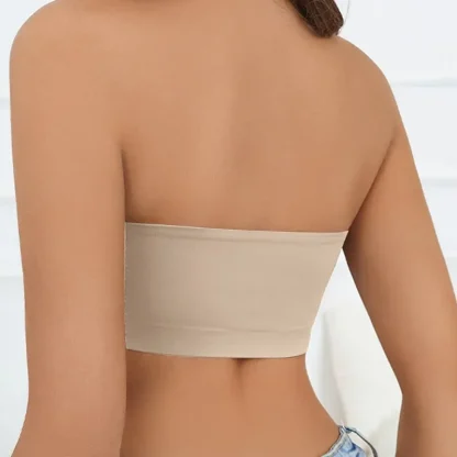 Seamless Unlined Strapless Bra - Image 3