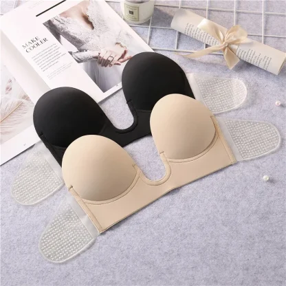 Deep Plunge Strapless Bra - Image 2