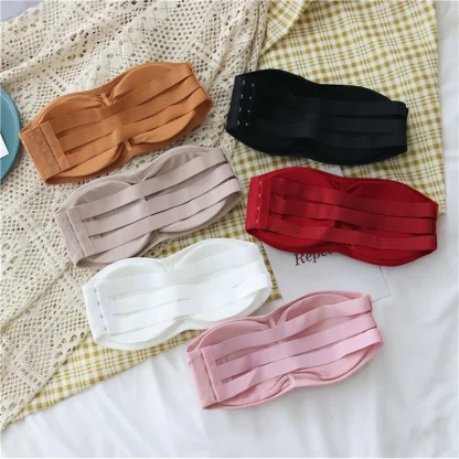 Removable Pads Strapless Bras - Image 6