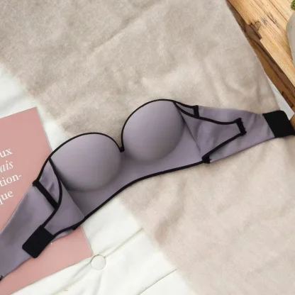 Push Up Front Hook Strapless Bra - Image 15