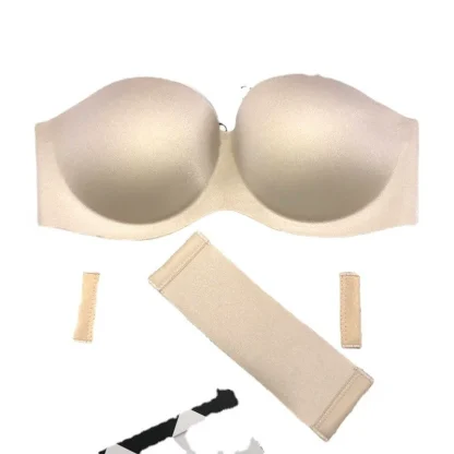 Padded Wireless Strapless Bra