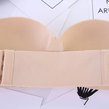 Padded Wireless Strapless Bra - Image 8