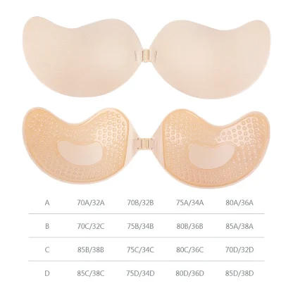 Lace-up Front Push Up Strapless Bra - Image 12
