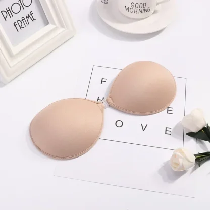 Front Closure Sticky Strapless Bra