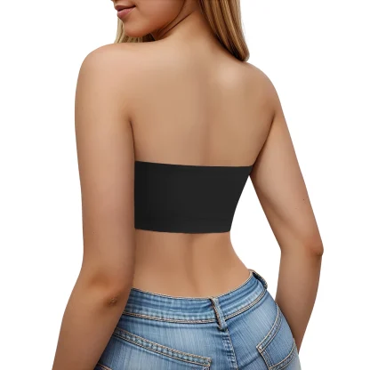 Sexy Seamless Solid Strapless Bra - Image 7