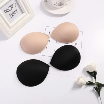 Front Closure Sticky Strapless Bra - Image 6